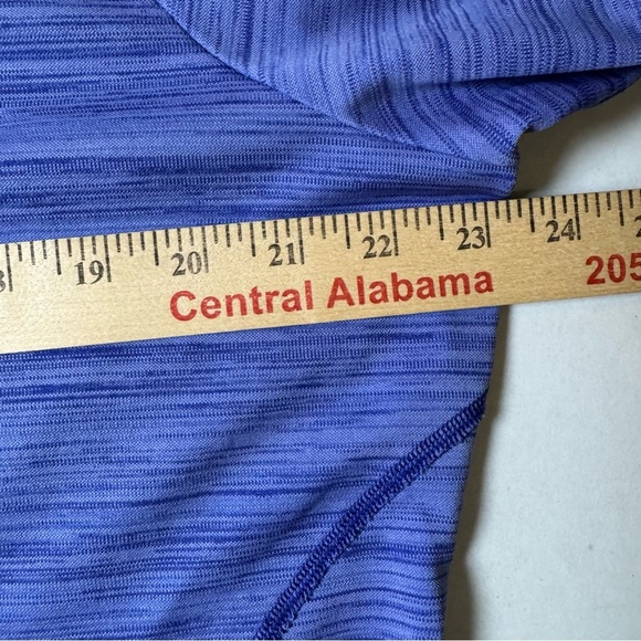 Rei Quarter Zip Activewear Pull Over Blue Hoodie - Picture 4 of 6